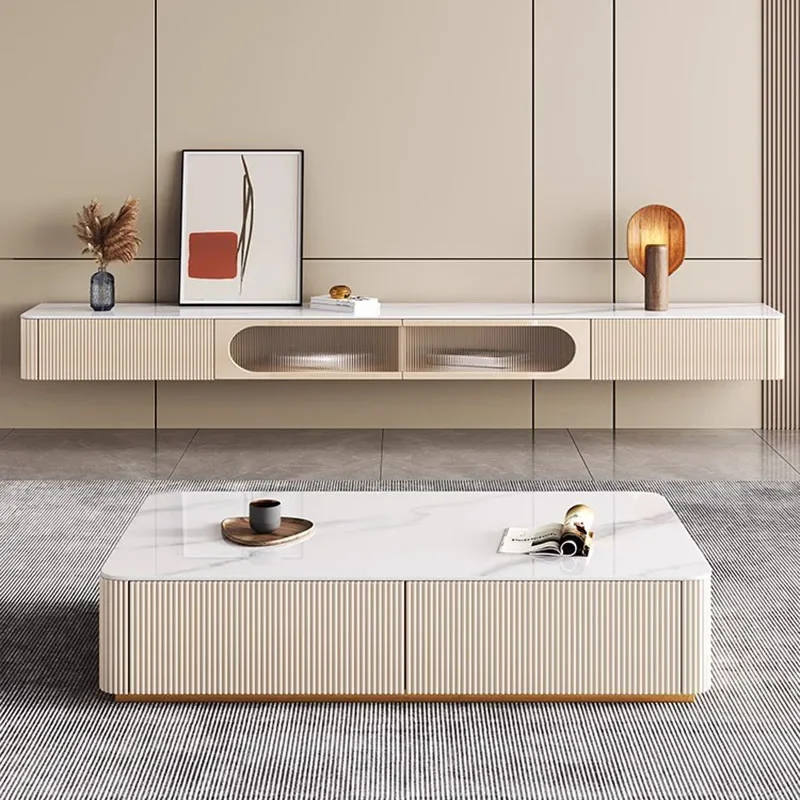

Television White Tv Stand Livingroom Coffee Tables Sideboard Tv Cabinet Mainstays Lowboard Meuble Tv Suspendu Sofaset Furniture
