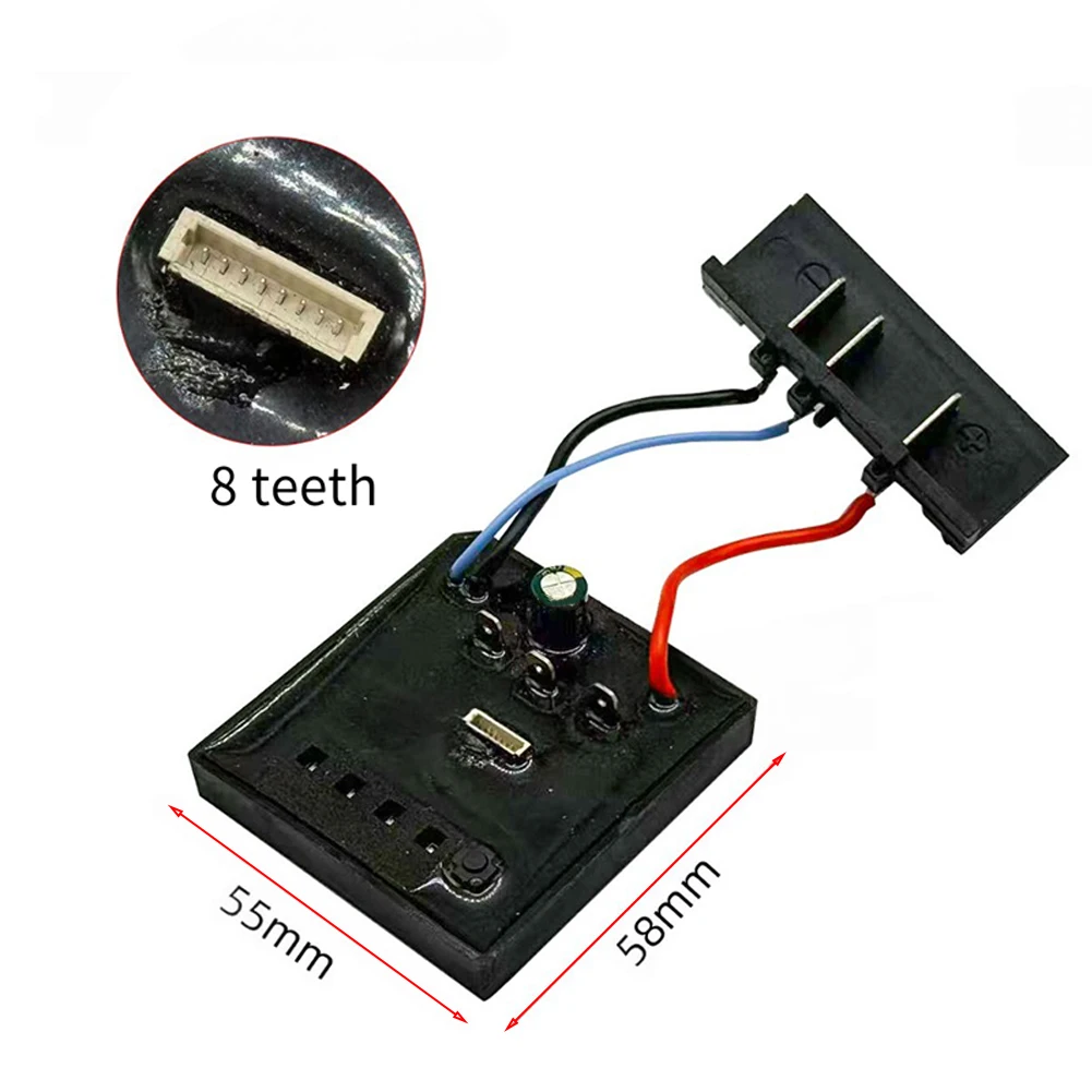 Electric Wrench Control Board For 358 Brushless Electric Wrench 8 Needles With Pins Power Tool Accessories Battery Pack