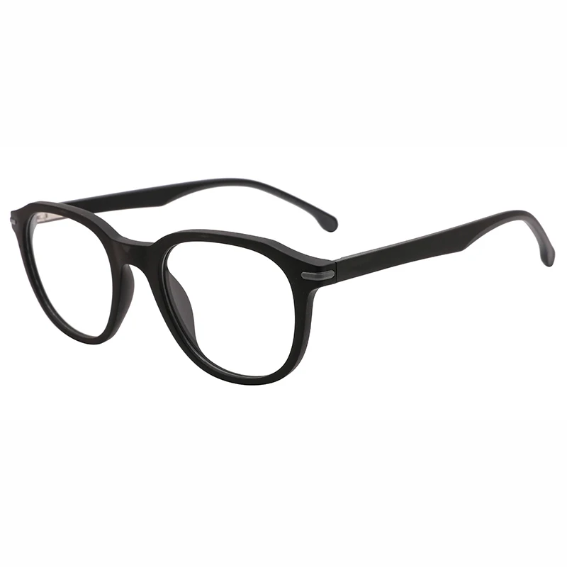 Kirka Unisex Rectangle Eyeglasses Frames TR90 Flexible Soft Rubber Temple Tips Optical Glasses Frame MR01-02