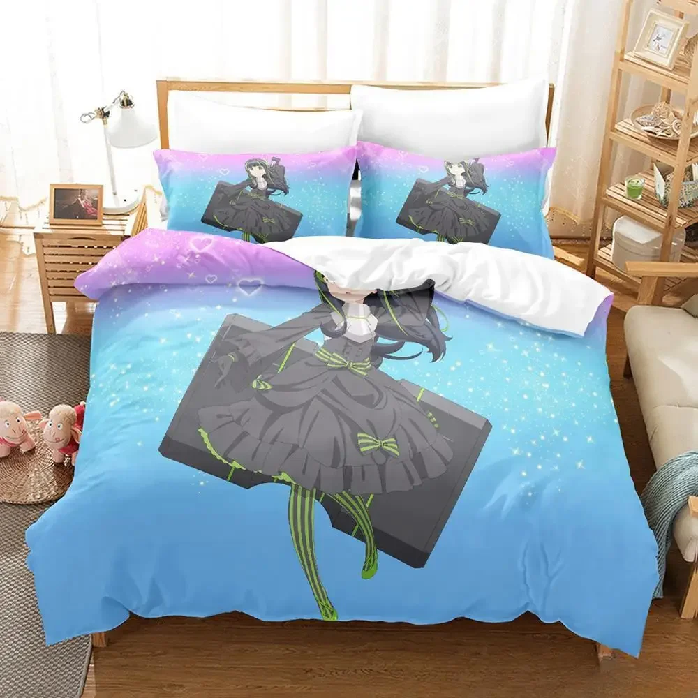 

Anime BOFURI I Don’t Want to Get Hurt, so I’ll Max Out My Defense Bedding Set Single Twin Full Queen King Size Bed Set Adult Kid