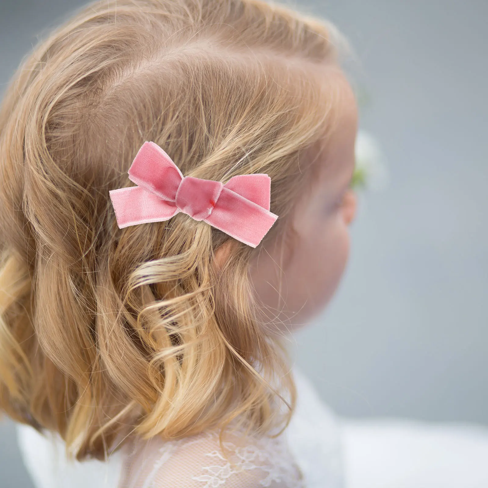 กิ๊บติดผมรูปโบว์ 3 ชิ้น ดีไซน์สวยงาม อุปกรณ์เสริมผมสำหรับวัยรุ่นอายุ 8-12 ปี กิ๊บติดผมโลหะผสมสังกะสีที่สวมใส่สบาย