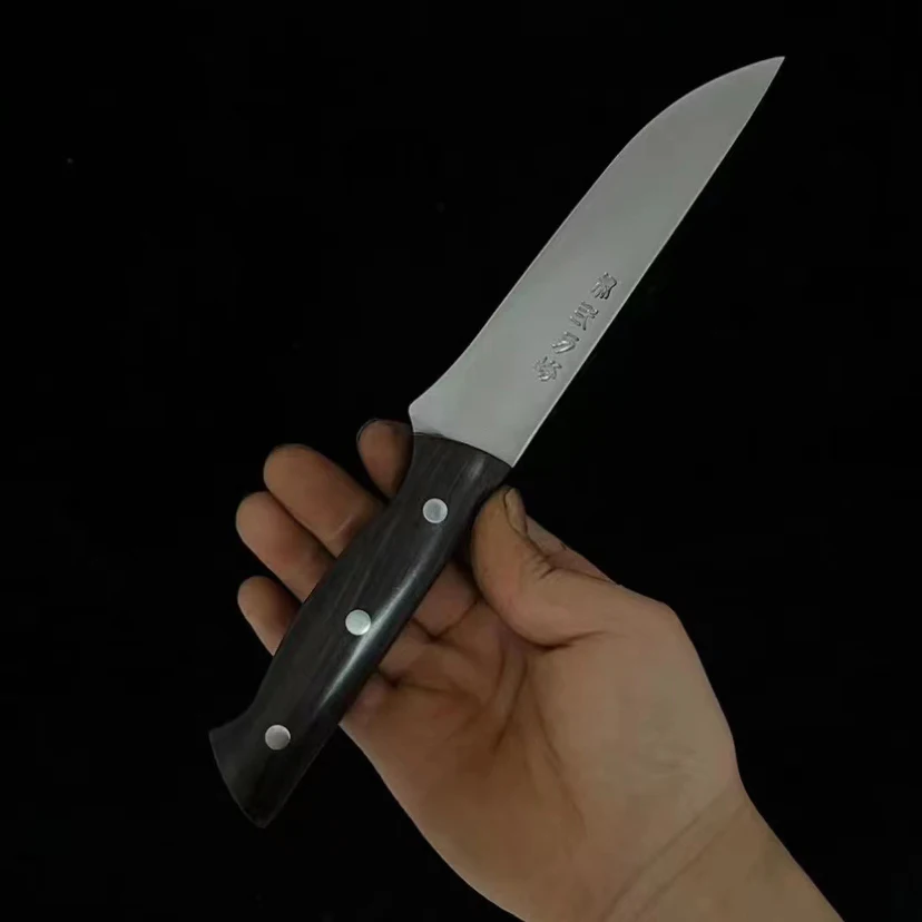 Cleaver Knife 3 Layer BG42 Aviation Special Steel Blade Chefs Slicing Utility Boning Handmade Forged Longquan Kitchen Knives