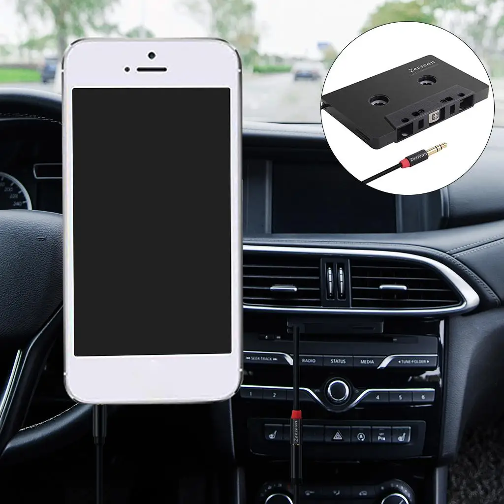 

Car Cassette Tape Adapter Tape Adapter 3.5mm for Stereo with Stereo Audio Premium