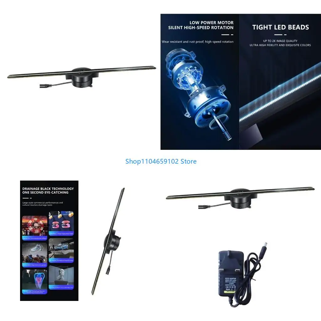 

Upgraded Airbornes Imagings Nakes Eye Hologram Projectors Advertise Solution