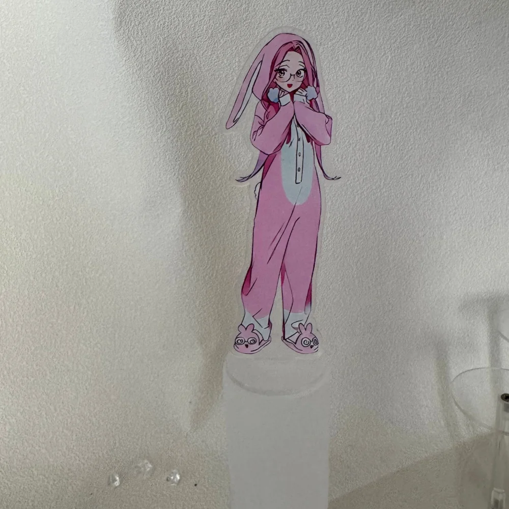 Only customizable creative DIY Acrylic Stand keychain badge cartoon  double-sided
