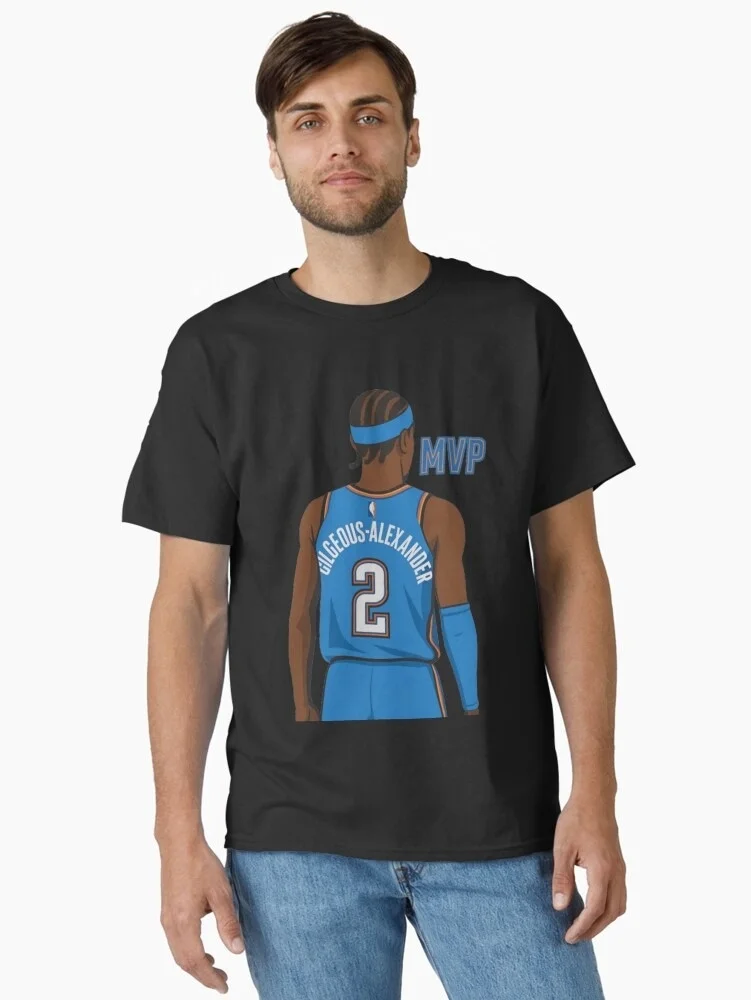 

Crew Neck T - Shirt with MVP - Athlete Homage Graphic Crew Neck T - Shirt with MVP - Athlete Homage Graphic