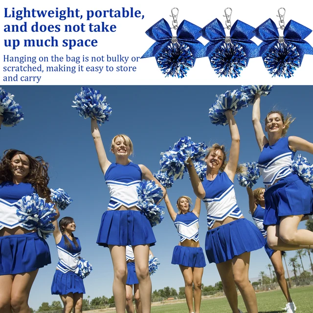 20 Pcs Cheerleading Pom Pom Keychains Shiny Bow Rhinestone Bag Charms Vibrant Cheer Team Accessory for School Event Party Favors 6 20 Pcs Cheerleading Pom Pom Keychains Shiny Bow Rhinestone Bag Charms Vibrant Cheer Team Accessory for School Event Party Favors 6