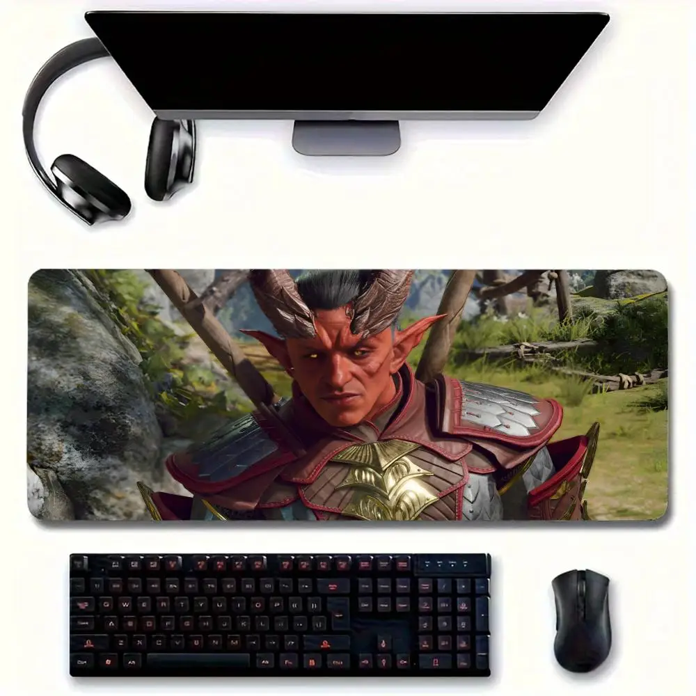 Game B-Baldur's G-Gates MINISO Mouse Pad Large Mouse pad for home office Waterproof desk pad Computer Mousepad gaming Mouse pad