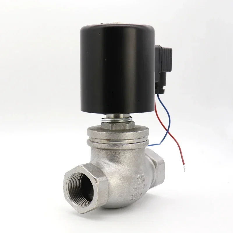 Stainless steel valve high temperature and high pressure steam solenoid valve ZQDF electronic control valve 220v24v