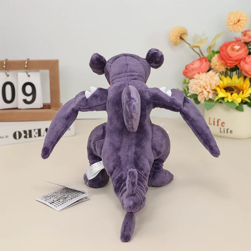 22cm Pokemon Garchomp Pluszowe zabawki Anime Śliczne Garchomp Miękka kolekcja wypchanych zwierząt Zabawka Peluche Dzieci Śmieszne prezenty urodzinowe