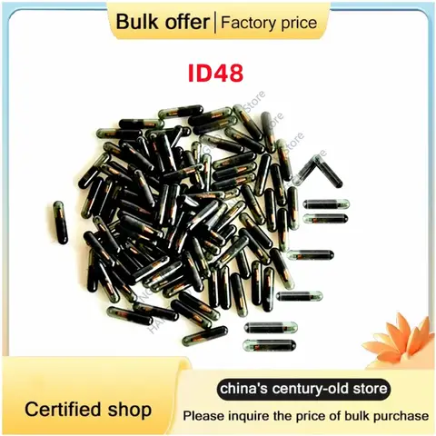 10PCS/Lot Original  ID48 Chip auto transponder chip ID48 Car Key Chip