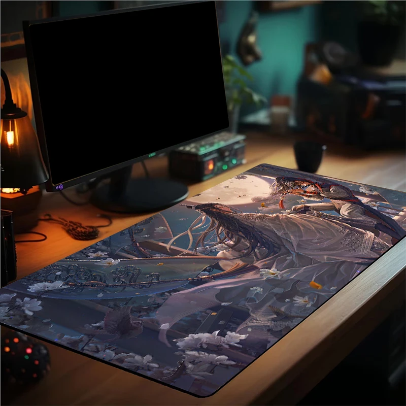 

Mo Dao Zu Shi Коврик для мыши Клавиатура Игровой ПК Настольный ковер Коврик для мыши Настольный коврик для компьютерной мыши Офисный коврик Набор ковриков для мыши 90x40