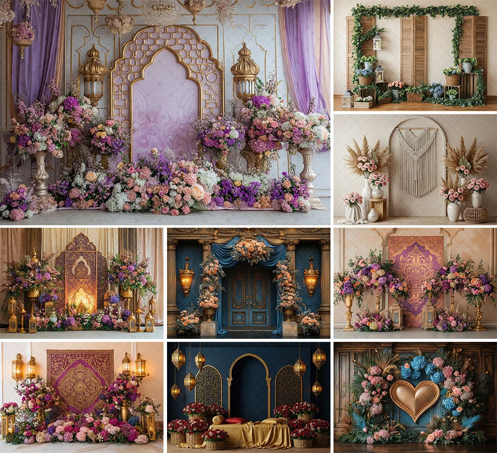 

Фон для фотосъемки Mehofond: Романтическая ретро-арка с цветами для взрослых, дней рождения, свадеб, беременных, портретов, декор для фотостудии