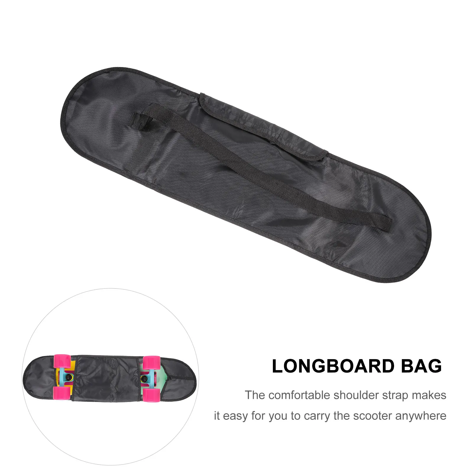 

Skateboard Bag Rucksack Shoulder Outdoor Transport for Cloth Backpack Lightweight