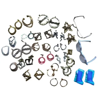 Pop Ketting Oorbellen Schoenen Kwaliteit Pop Decors 1/6 Pop Nieuwigheid Accessoires Schoenen Horloges Originele Vervangingen Handen Onderdelen