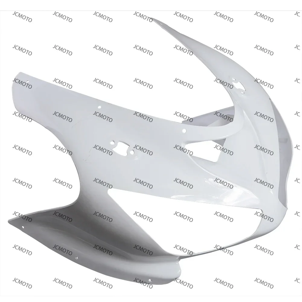 

Motorcycle Upper Front Nose Fairing Cowl Injection Mold ABS Plastic Unpainted White For Kawasaki ZX6R ZX636C ZX-6R 2005 2006