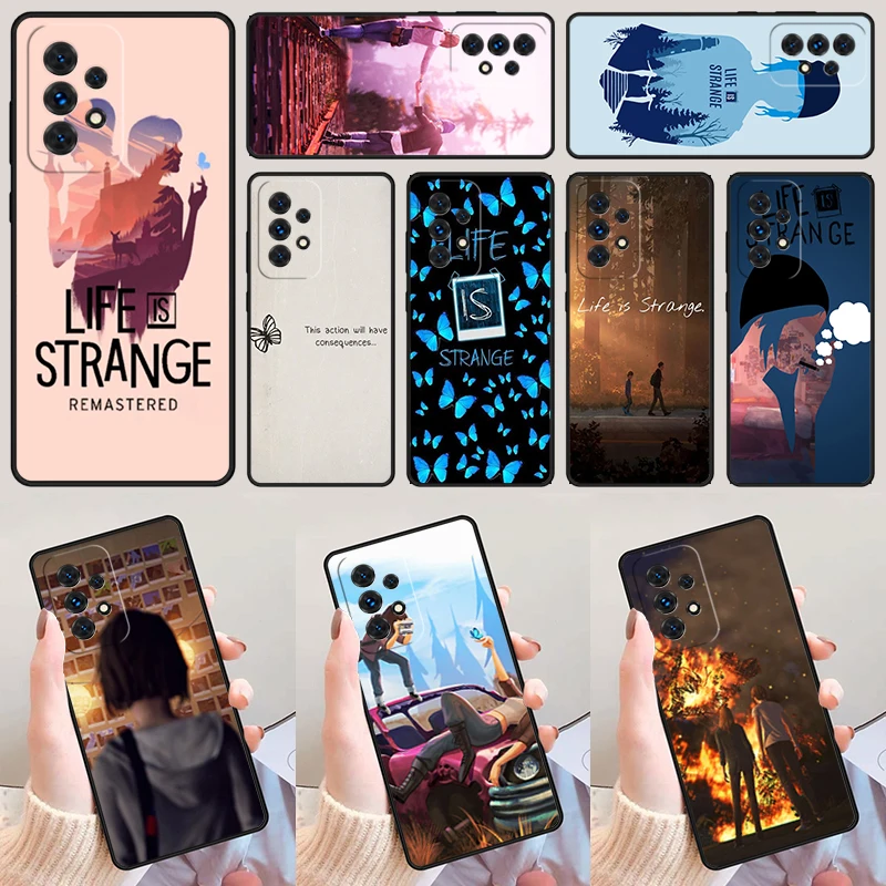 

Жизнь странной для Samsung Galaxy A52 A72 A73 A20e A21S A50 A70 A11 A12 A42 A31 A40 A51 A71 A32 A80 A91 Чехол для телефона