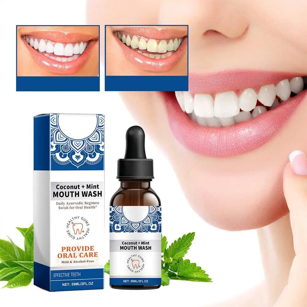 59ml Bad Breath Mouth Spray Oral Care Health Spray for Dry Mouth Mouth Spray Oral Care for Breath Freshening for Outdoor Travel