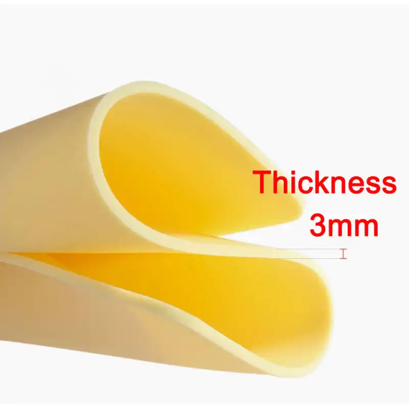 5PCS Tattoo Practice Skin 3mm Thick Silicone Fake Skin 30x20cm Reusable Training Pad for Tattoo Artists Beginners