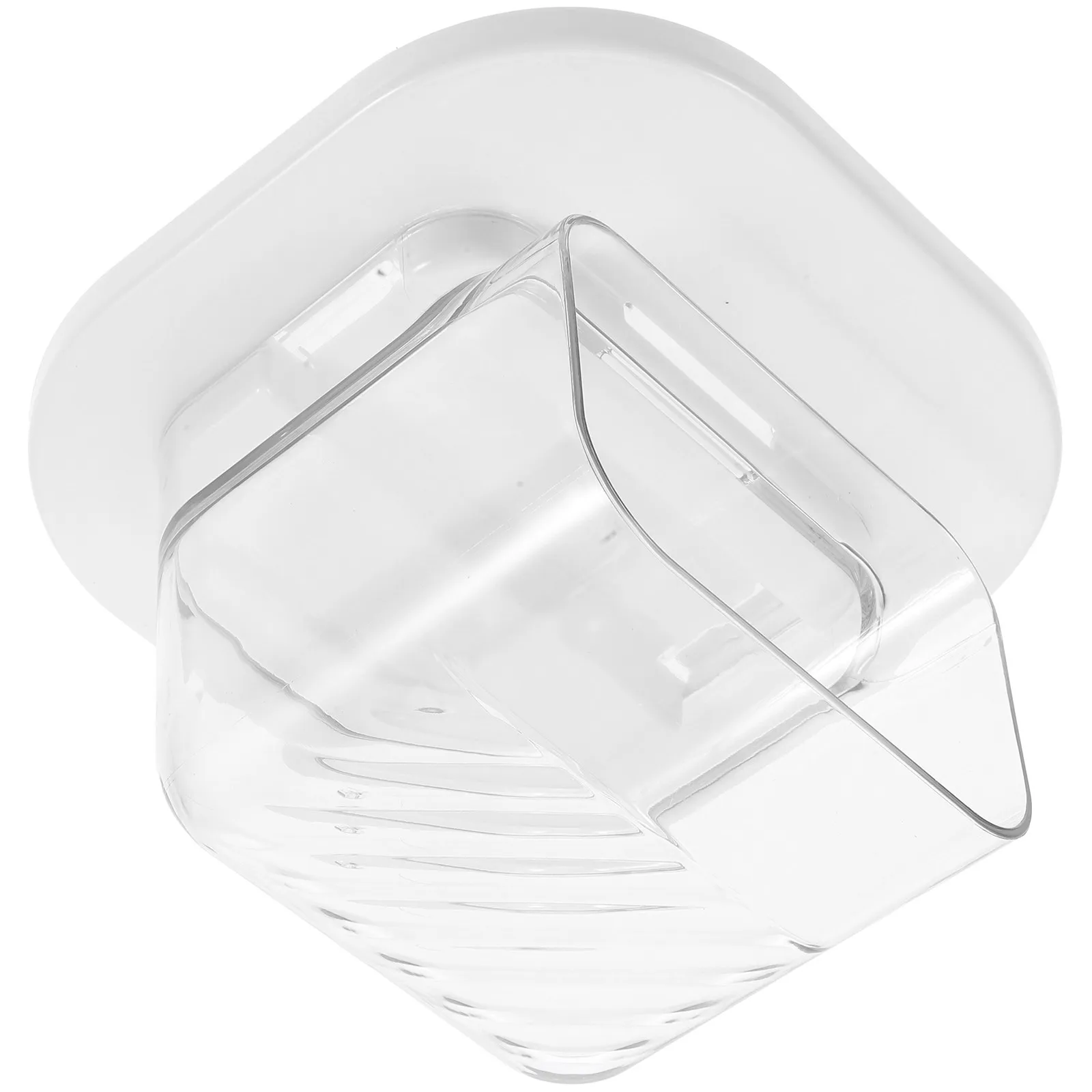

Wall Mounted Plastic Vase for Plants and Fish Mini Hydroponic Hanging Planter Self Adhesive Removable Wall Flower Decor