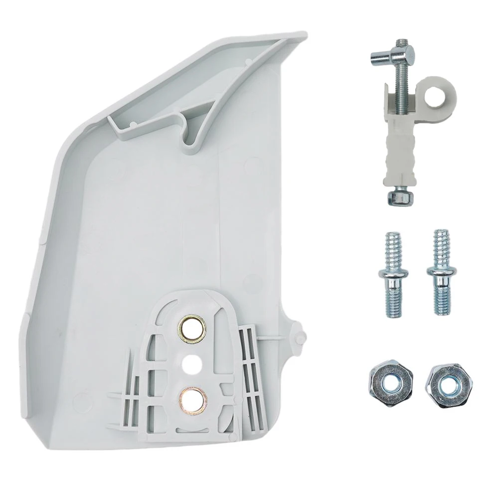 For STIHLMS170 MS180 MS210 MS230 MS250 Sprocket Cover with Adjuster for stud Nut and High Quality for chainsaw Parts!