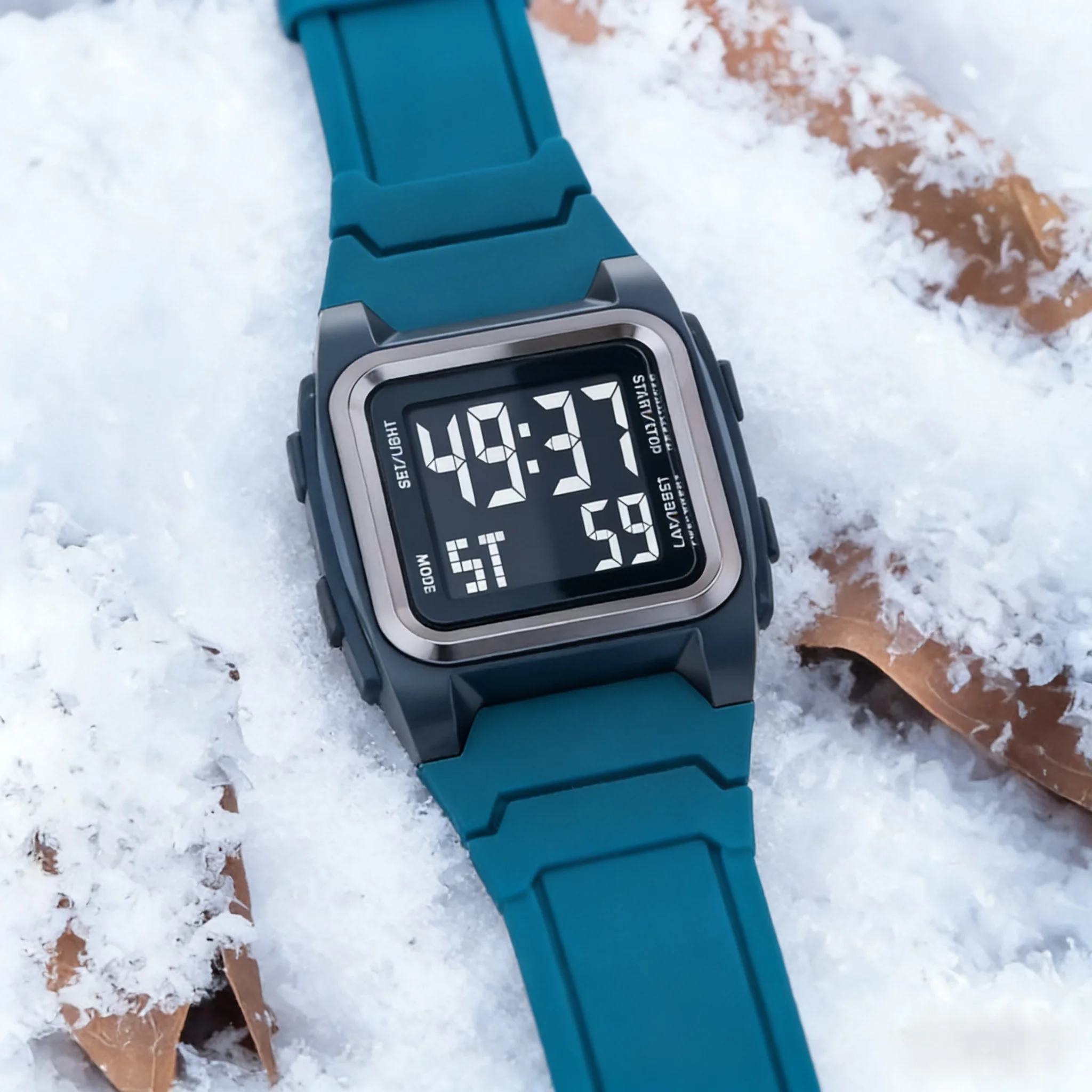 

Квадратные часы для учащихся младших классов средней школы и средней школы, электронный многофункциональный спортивный будильник