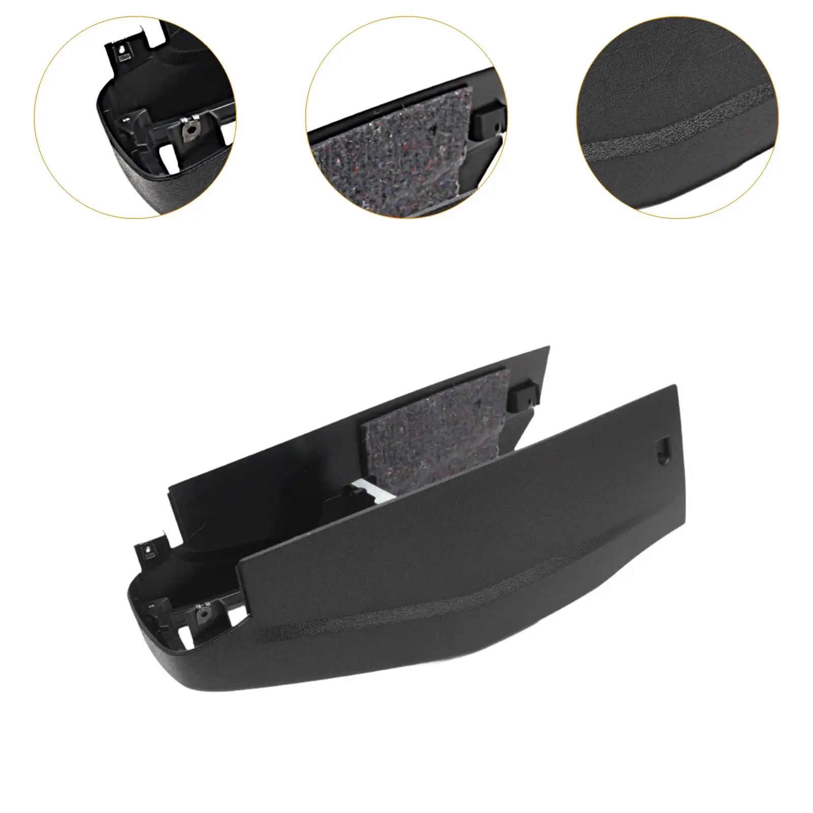 Car Center Console Trim 1J1863201L 1J1863201D for VW Volkswagen Golf Jetta 1999-2005 replacement Vehicle Central Channel Saddle