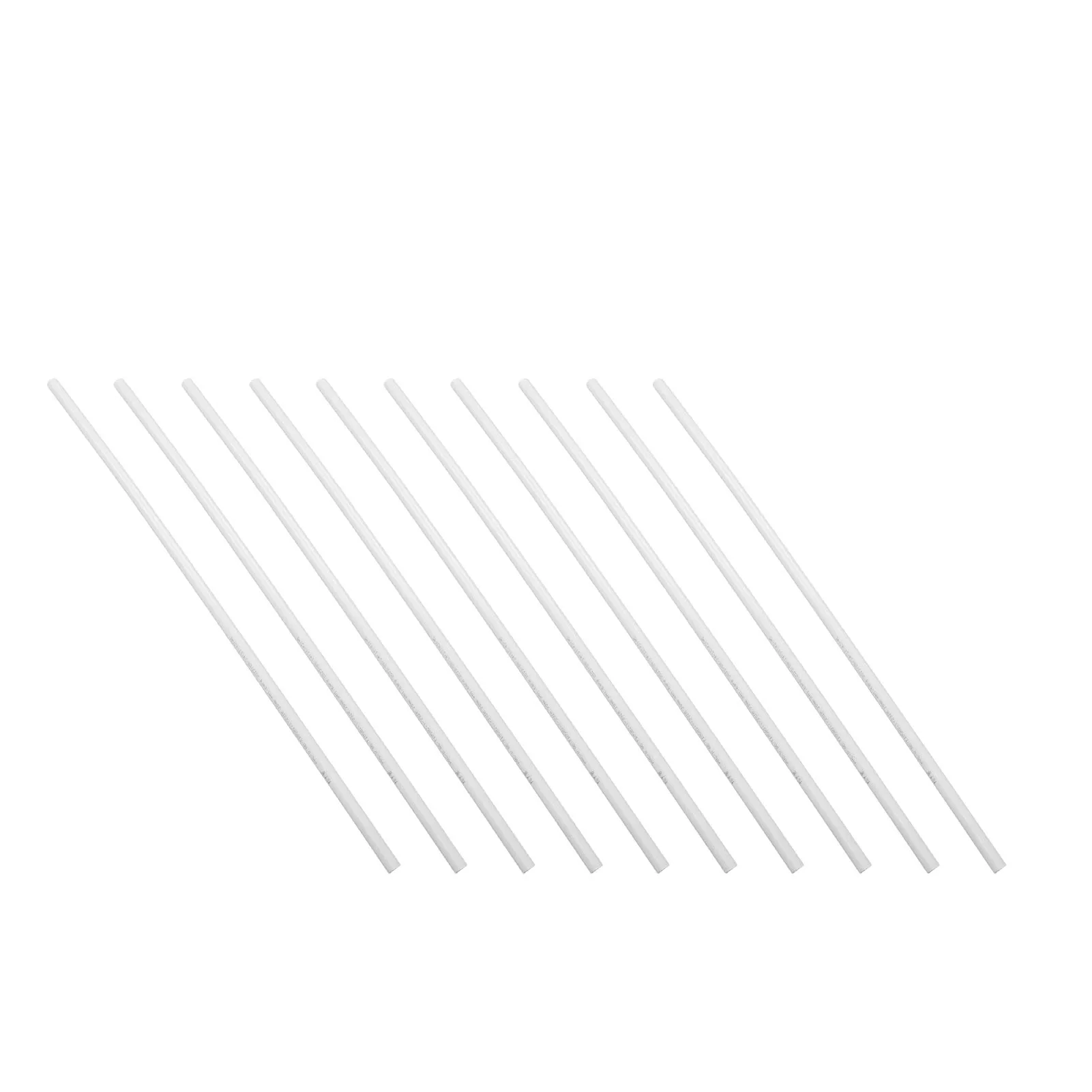 حديقة الأنابيب البلاستيكية الأنابيب البلاستيكية 1 متر طول الأبيض النقي الأشعة فوق البنفسجية برهان الأثاث الصف الأنابيب البلاستيكية لمشاريع DIY حديقة المنزل الدفيئة #1