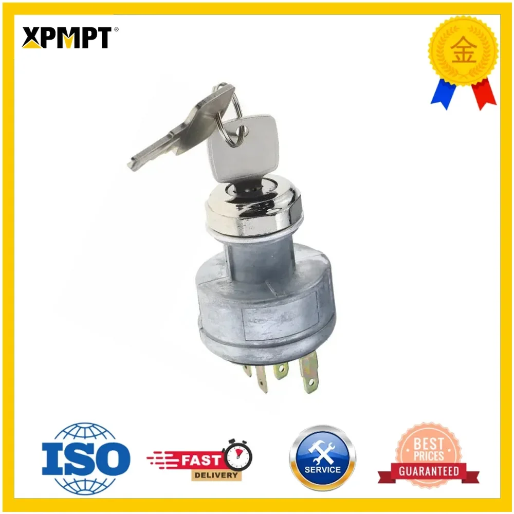 Ignition Switch Rotary Switch Key AT195301 AT145931 For John Deere 310G 310SG 315SG 315C Backhoe Loaders