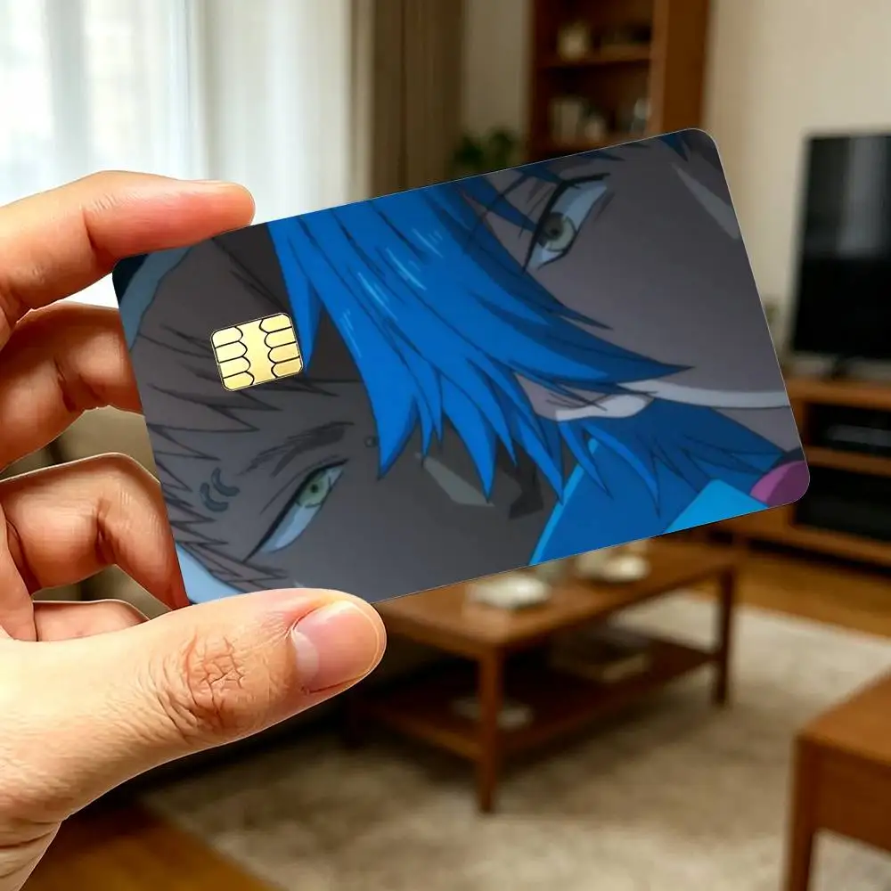 Aoba S-Seragaki Credit Card Stickers Skin For Bank Debit Decorative Protection Scratch-resistant Gift