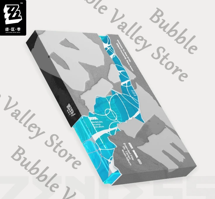 

Genuine Anime Zenless Zone Zero Ellen Joe Cosplay EP CD Gift Box Cartoon Collect An Album Optical Disc Badge Card Metal Emblem
