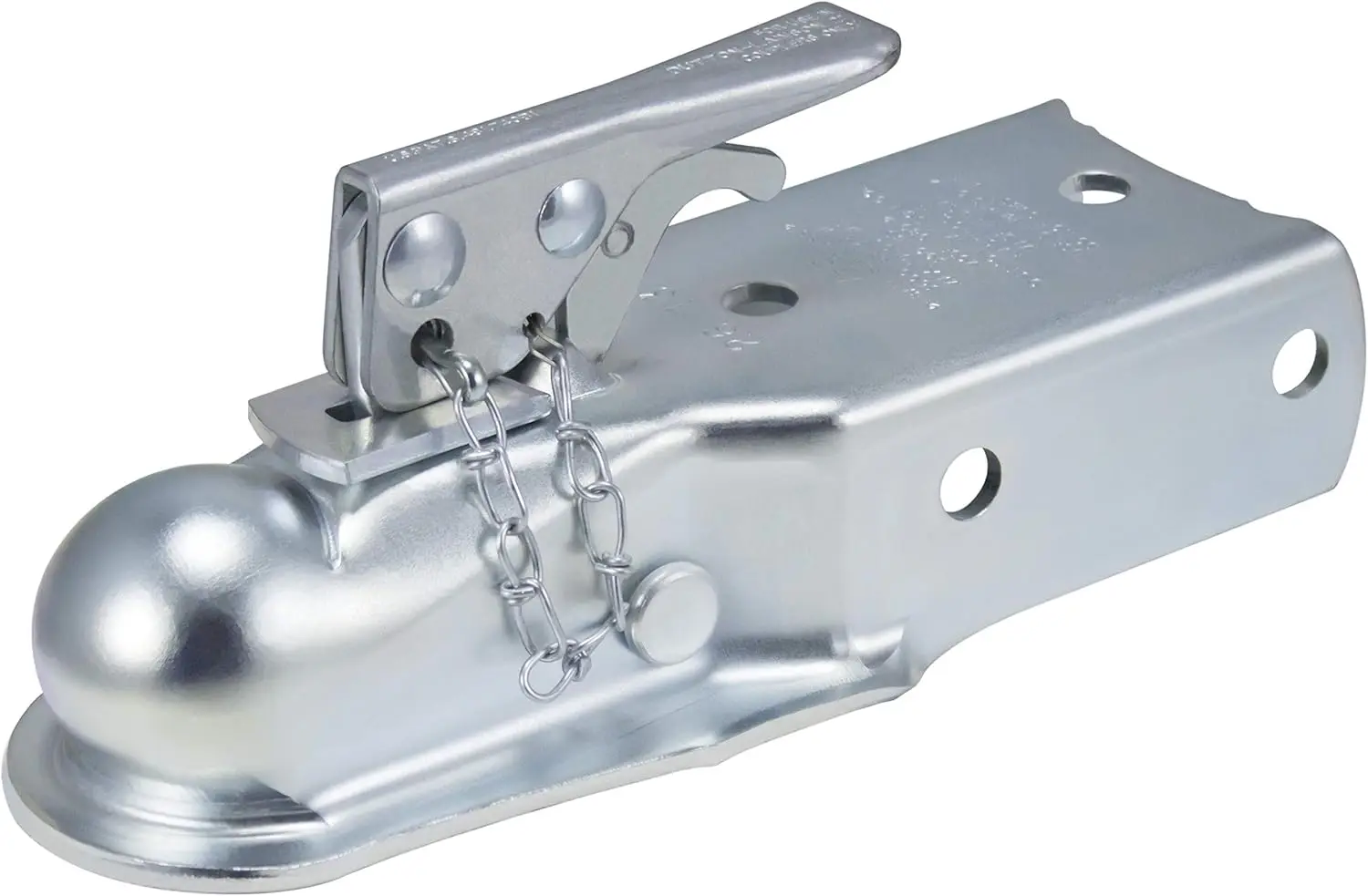 

Dutton-Lainson 980 P-2 SAE Class 2 Pin & Chain Coupler, 2' Hitch Ball, 3' Tongue, Rust-Resistant, Made in USA