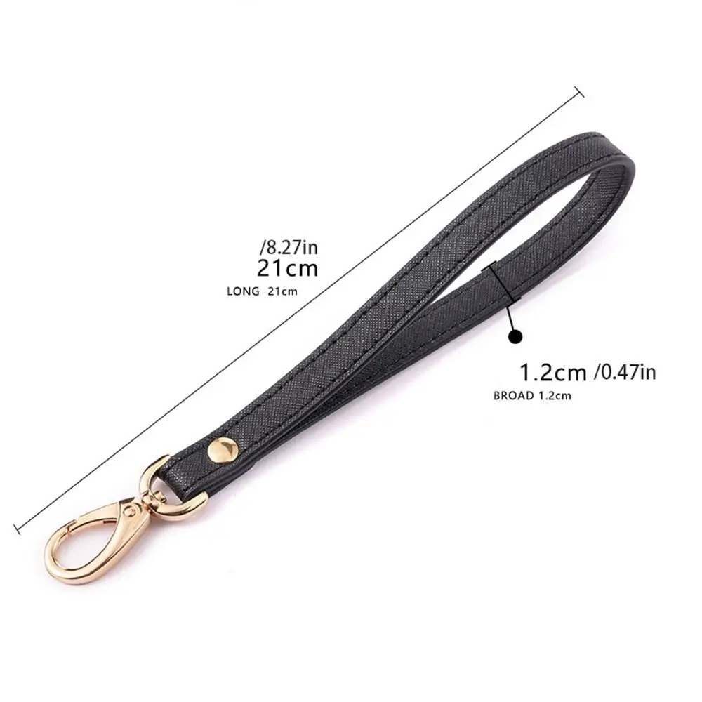 الحلو مكافحة خسر حزام المعصم الجلدية اليد حمل براثن حزام اليد محفظة حزام الحبل حقيبة يد مقبض المرأة