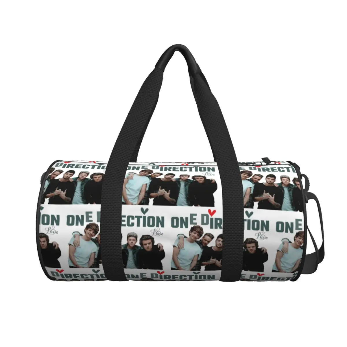 

One DIrection Love Large Duffle Gym Bag Multi-Functional Duffle Travel Bags Handbags Fitness bag