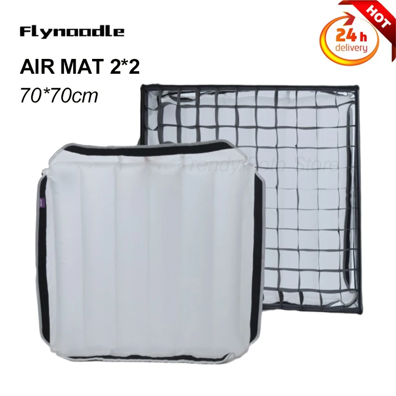 Flynoodle AIR MAT Inflatable Softbox cloth lamp airbag Diffuser for Aputure Nanlite Godox ZHIYUN COLBOR Video Light Accessories