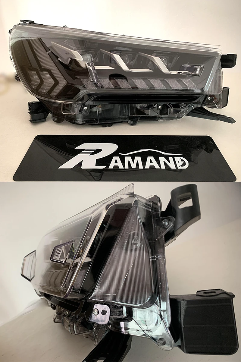 

Factory RGB Headlight For Hilux Revo 2021+ Colorful DRL Full Led Headlamp Headlights Revo 2021 Accessories