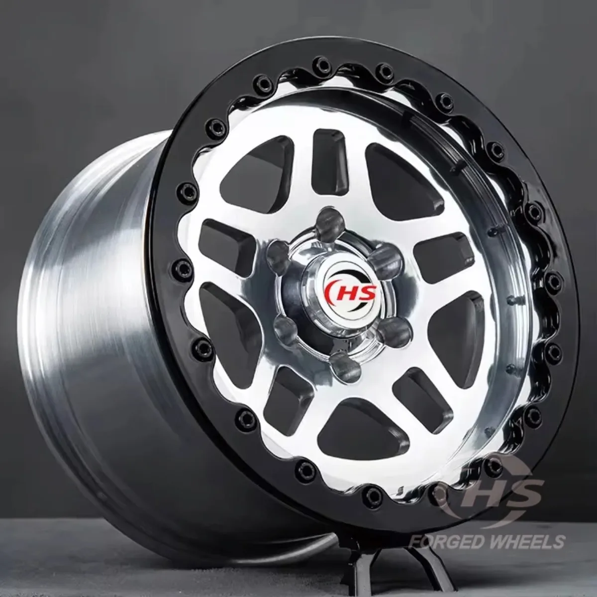 JT 3-Piece Forged Aluminum Matte Black New Lightweight 40mm Performance Wheel 20-24 Inch Multi-PCD 5x112/114.3/120/130