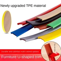 Banda de borde adhesiva con molde en U, 9MM, 12MM, 14MM, 15MM, 16MM, 18MM - 36MM, blanco, Beige, gris, negro, rojo, azul, verde, amarillo, marrón