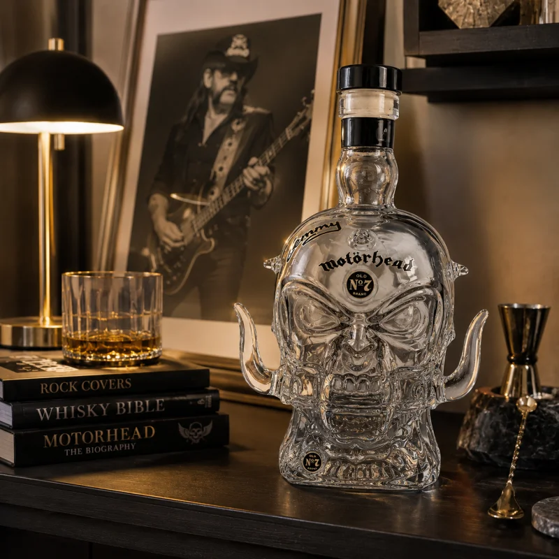 Wine Beer And Spirits - Motorhead Snaggletooth Warpig Whiskey Decanter 3D