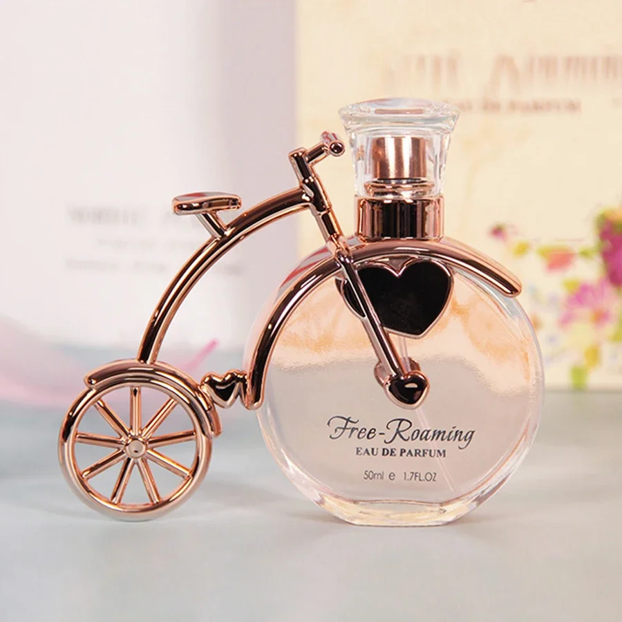 50 مللي 1.7FL.OZ العطور الأصلية غريب الأطوار شكل دراجة أو دو عطر للنساء الأزهار فاكهي فكرة طويلة الأمد هدية رومانسية