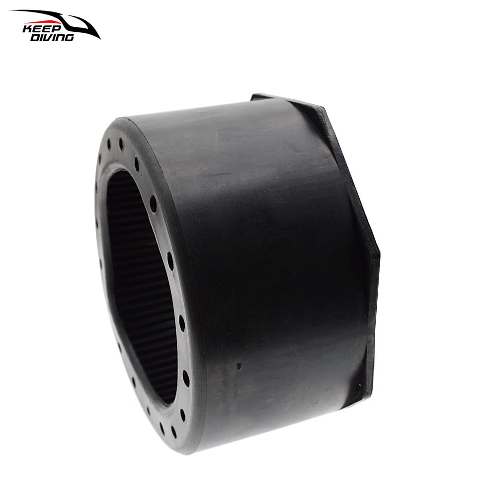 12L الغوص اسطوانة غاز قاعدة خزان أسفل حماية حامل سبائك الألومنيوم زجاجة قاعدة مطاطية ملحقات الغوص