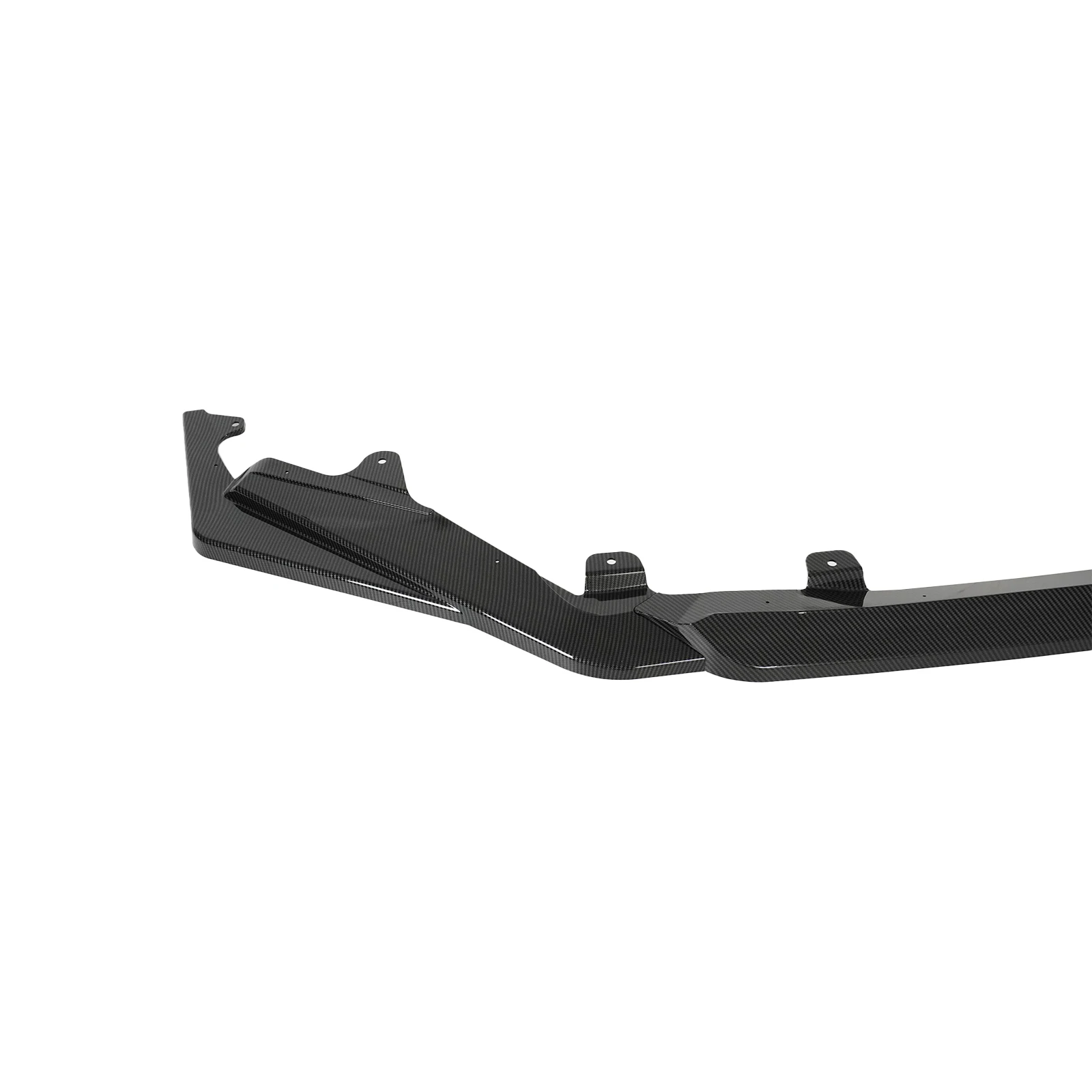 Voor Lexus GS F-Sport 2012-2015 Voorbumper Lip Mat Zwart Glanzend Zwart Koolstofvezel Geschilderd Auto accessoires Body Kit Plastic