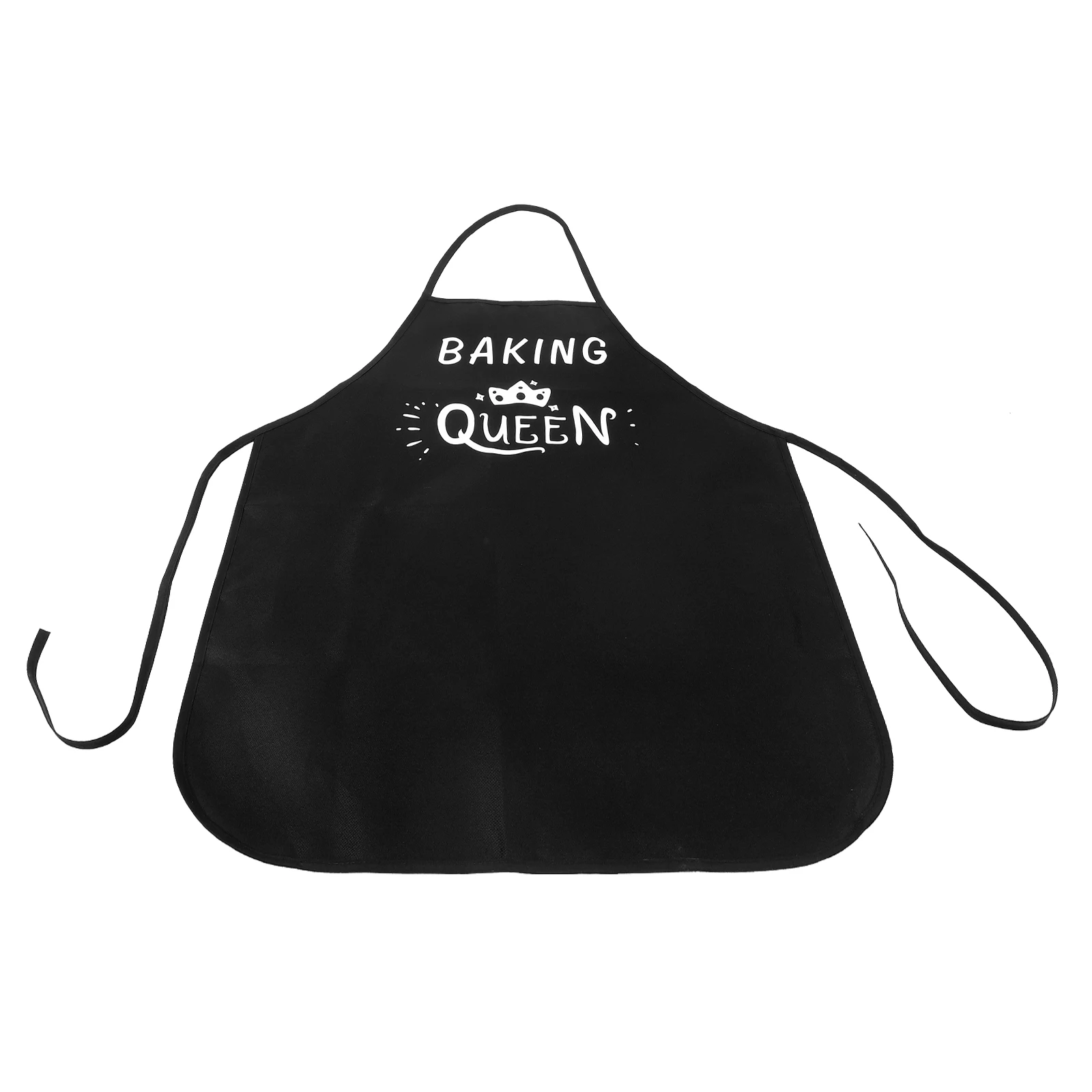 

Waterproof Christmas Apron For Cooking Baking Kitchen Restaurant Dinner Workwear Adjustable Neck Strap Black