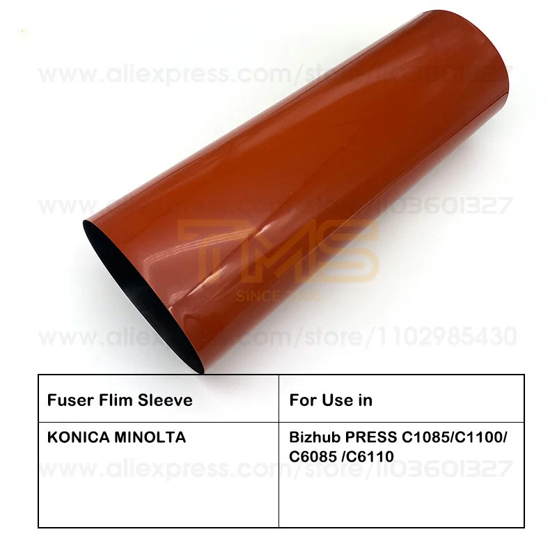 Imagem -03 - Fuser Film Sleeve Belt para Konica Minolta Bizhub A5aw720300 A5aw720301 C1085 C1100 C6085 6110 350k Páginas Novo Japão