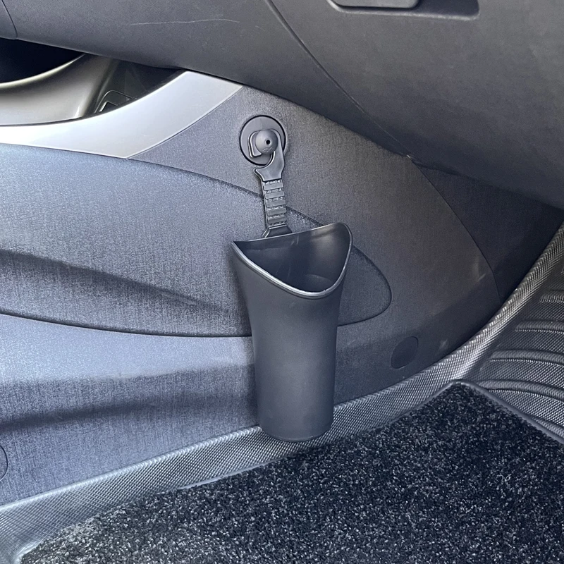 

Car Umbrella Storage Bin Trash Can Modified Co-Pilot Storage Modification Interior Accessories Black 2023 2024 for BYD Dolphin