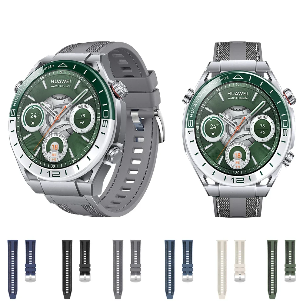 

Браслет, совместимый с Huawei GT5 Pro GT5/4/3/2 46 мм, классические ремешки с пряжкой для часов Huawei Ultimate GT Runner Band, аксессуар