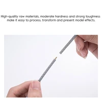 5pcs/Bag 8 Size Available Copper Rod Length 200mm Alloy Metal Round Solid Bar Model Engineering Brass Round Bar For Model Maker 3