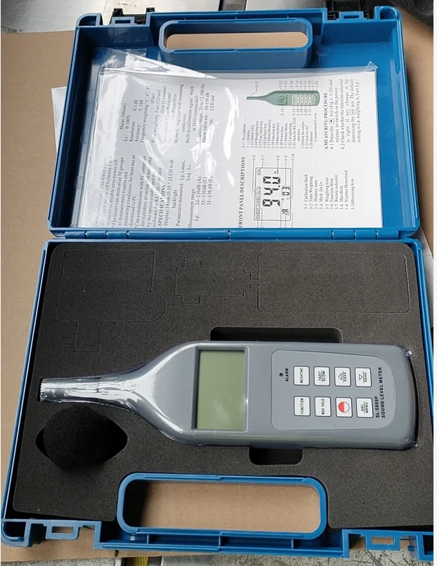 New Digital SL5868P Sound Level Meter Noise Meter Measure 30-130dB Noise Tester