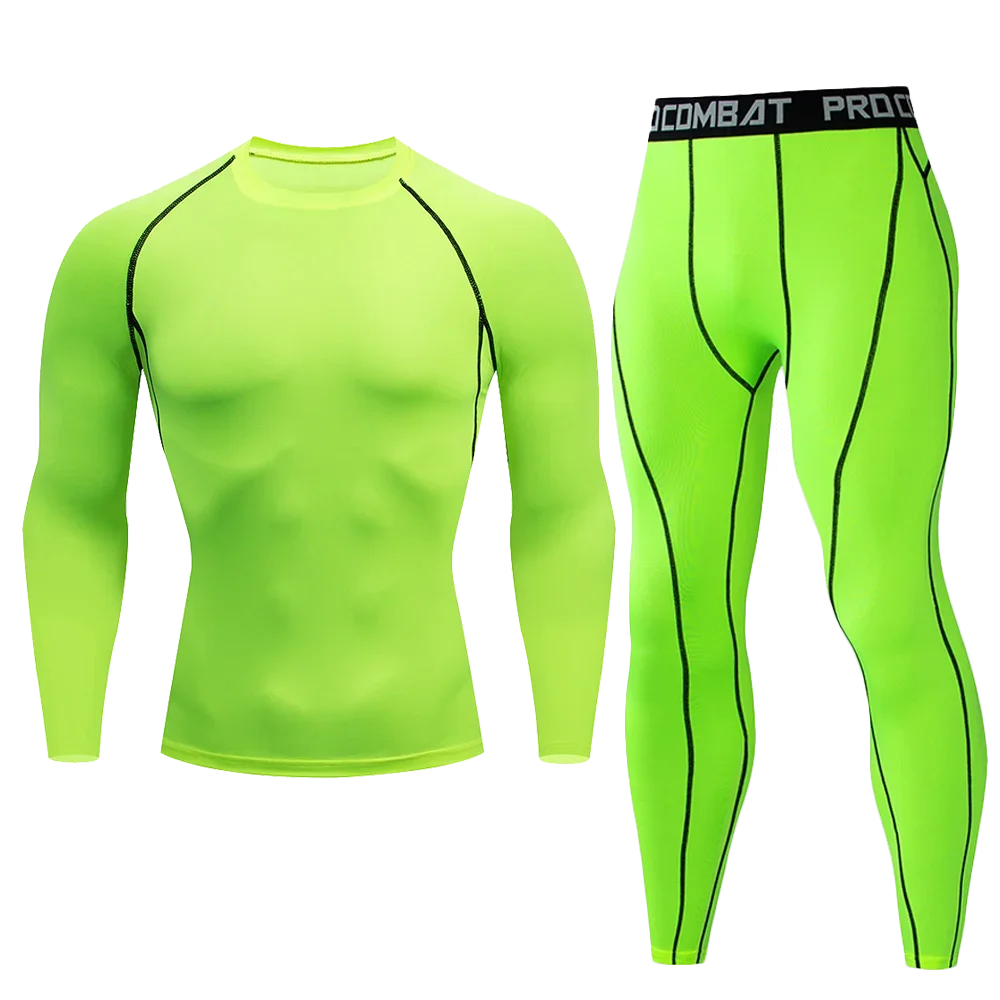 جديد الياقة المدورة ملابس اخلية حرارية مجموعات الرجال الصوف سترة بلوزة طويلة الأكمام ملابس اخلية حرارية دعوى الشتاء ضغط تي شيرت