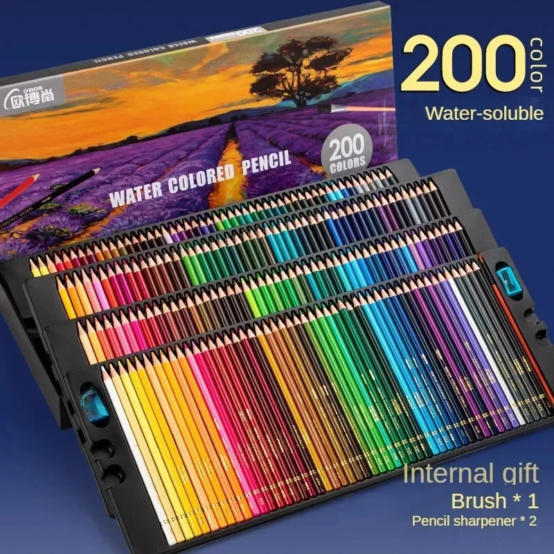 48 200 สี ดินสอสีไม้คุณภาพสูง สำหรับงานศิลปะระดับมืออาชีพ รีวิวจริงจากผู้ใช้งานจริง